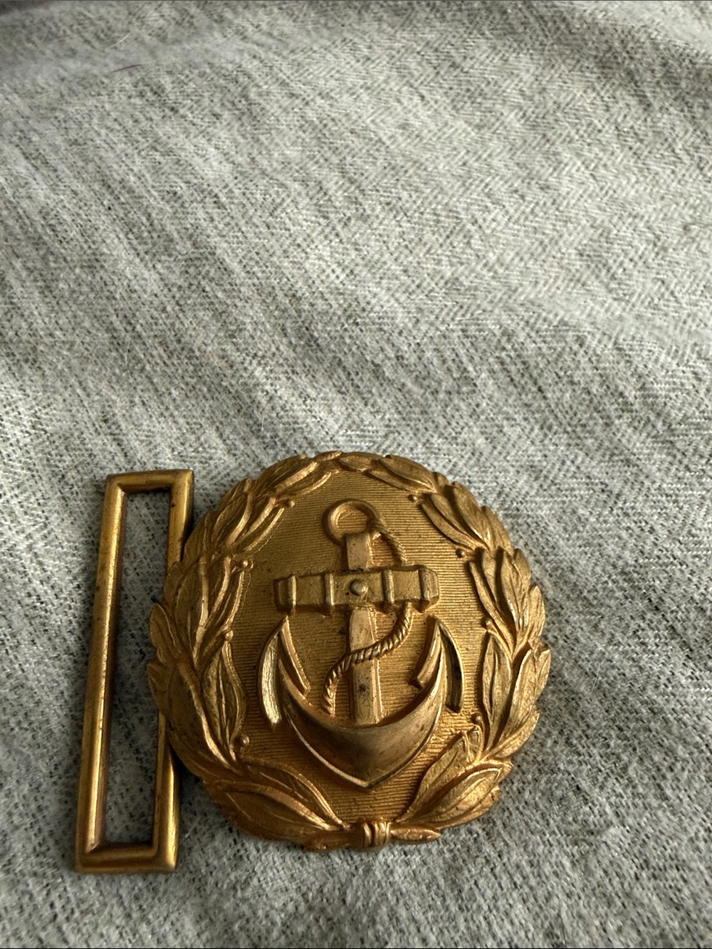 WWII German Navy Belt Buckle